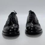 Men's Handmade Brogue Derby Shoes | Vintage Carved Black | UNITYPUREMAX™ 2