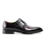 Men's Dark Brown Monk Strap Shoes | Double Buckle | UNITYPUREMAX™