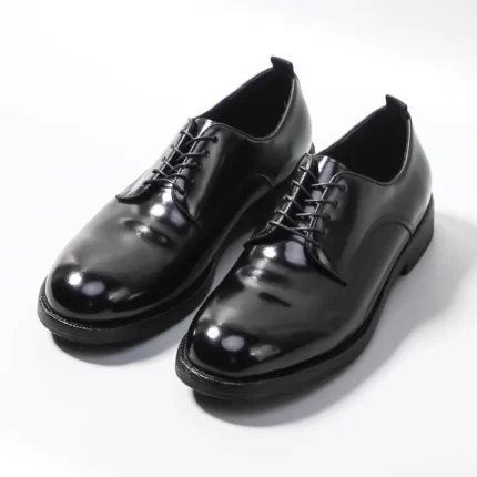 Men's Handcrafted Horsehide Derby Shoes | Goodyear Welt Formal Dress | UNITYPUREMAX™