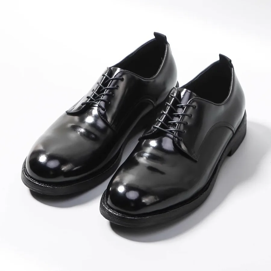 Men's Handcrafted Horsehide Derby Shoes | Goodyear Welt Formal Dress | UNITYPUREMAX™ Men's Handcrafted Horsehide Derby Shoes | Goodyear Welt Formal Dress | UNITYPUREMAX™