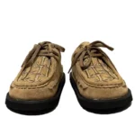 Men's Cow Suede Embroidered Lace-Up Half Slipper Mules | Thick Sole Outdoor | UNITYPUREMAX™ 2