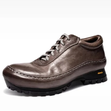 Men's Handmade 100% Genuine Horsehide Casual Sneakers | Water Washed Dad Shoe | UNITYPUREMAX™ 1