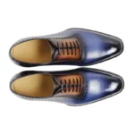 Men's Three-Color Brogue Oxford Shoes | Genuine Leather | UNITYPUREMAX™ 5