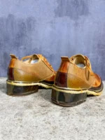 Men's Vintage Patchwork Derby Shoes | Handmade Leather | UNITYPUREMAX™ 2