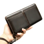 Men's Handmade Leather Business Wallet | England Style | UNITYPUREMAX™ 2
