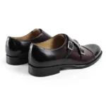 Men's Dark Brown Monk Strap Shoes | Double Buckle | UNITYPUREMAX™ 4
