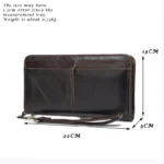 Men's Handmade Leather Business Wallet | England Style | UNITYPUREMAX™ 5