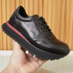 Men's 100% Genuine Horsehide Leather Platform Sneakers | Height Increasing Dad Shoe | UNITYPUREMAX™ 4