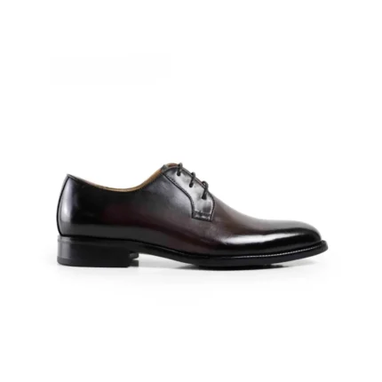 Men's Dark Brown Derby Shoes | Genuine Leather | UNITYPUREMAX™