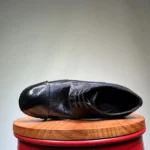 Men's Handcrafted Premium Pebbled Cowhide Derby Shoes | Silver Stud Sole | Business Wedding | UNITYPUREMAX™ 6