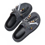 Men's Cow Suede Beaded Charm Mules | Boho Lace-Up Clog Slippers | UNITYPUREMAX™ 3