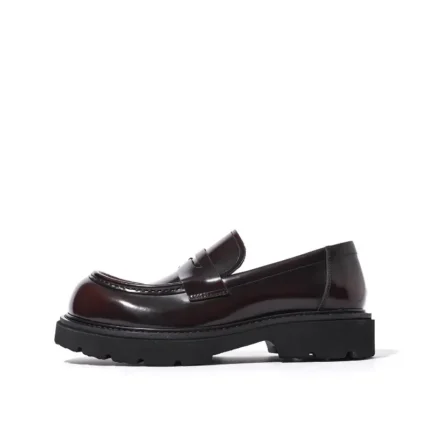 Men's Vintage Leather Loafers | Old Money Style Slip-On | UNITYPUREMAX™