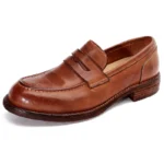Men's Handmade Horsehide Penny Loafers | Italian High-End Vintage | UNITYPUREMAX™ 1