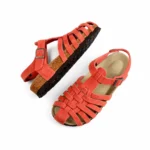 Women's Cork Sandals | Cow Suede Gladiator Straps | UNITYPUREMAX™ 6