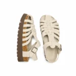 Women's Cork Sandals | Cow Suede Gladiator Straps | UNITYPUREMAX™ 7