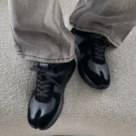 Men's Tabi Sneaker Retro Training Shoes | German Aesthetic | Cowhide Suede | Lace-Up Casual | UNITYPUREMAX™