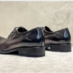 Men's Washed Horsehide Derby Shoes | Vintage Distressed Finish | Handmade Lace-Up | UNITYPUREMAX™ 5