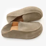 UNITYPUREMAX™ Men's Genuine Leather 2-Way Convertible Loafers | Suede Half-Dragging Slip-On Casual Shoes