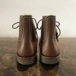 Goodyear Welted Genuine Leather Motorcycle Boots for Men | Handmade Vintage Ankle Boots | UNITYPUREMAX™ 4
