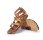Handmade Genuine Leather Roman Gladiator Sandals for Men | Goodyear Stitched Summer Beach Sandals | UNITYPUREMAX™ 4
