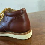 Handmade Italian Cow Leather Goodyear Welt Moc Toe Boots for Men | Heritage Leather Work Boots | UNITYPUREMAX™ 3