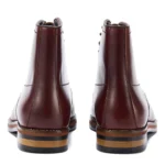 UNITYPUREMAX™ Men's Handmade Waterproof Cow Leather Cap-Toe Lace-Up Riding Boots | Retro Heritage Ankle Boots 5