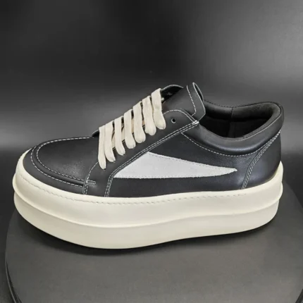 Women's Genuine Cow Leather Height Increased Platform Sneakers | Waterproof Retro Leather Casual Shoes | UNITYPUREMAX™