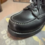 Handmade Italian Cowhide Leather Goodyear Welt Moc Toe Boots for Men | Heritage Work Boots | UNITYPUREMAX™ 3