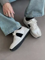 Men's Tabi Sneaker Retro Training Shoes | German Aesthetic | Cowhide Suede | Lace-Up Casual | UNITYPUREMAX™