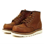 Men's Goodyear Welt Moc Toe Work Boots | Cowhide Leather | Lightweight Rider Boots | UNITYPUREMAX™ 2