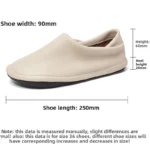Handmade Premium Cowhide Leather Slip-On Flats for Women | Waterproof Comfort Walking Shoes | UNITYPUREMAX™ 3