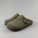 Genuine Leather Cork Clogs for Men & Women | Unisex Suede Slip-On Mules | UNITYPUREMAX™ 3