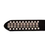 Men's Black Genuine Leather Rivet Belt | 3.8cm Cowhide Pin Buckle Belt | UNITYPUREMAX™ 4