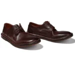 British Horsehide Derby Shoes for Men | Handmade Vintage Leather Shoes | UNITYPUREMAX™ 3