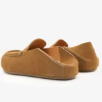 UNITYPUREMAX™ Men's Genuine Leather 2-Way Convertible Loafers | Suede Half-Dragging Slip-On Casual Shoes
