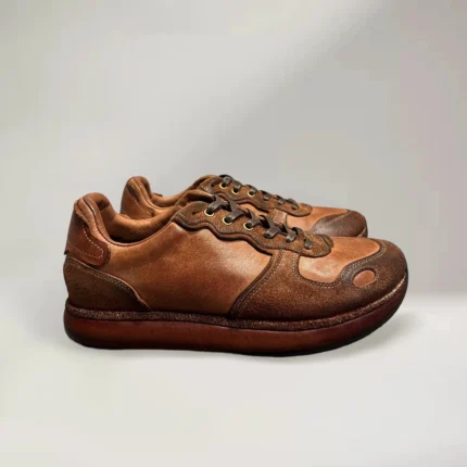 Horsehide German Army Trainers for Men | Premium Horsehide Leather Sneakers | UNITYPUREMAX™ 2