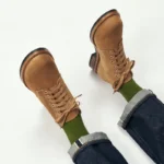 Brown Genuine Cow Suede Leather Chukka Boots for Men | Handmade British Style Boots | UNITYPUREMAX™ 1
