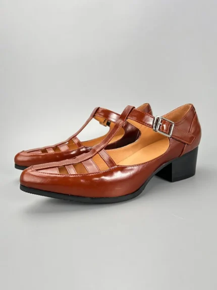 Handmade Genuine Cow Leather Fisherman Sandals for Men | Buckle Strap Leather Dress Sandals | UNITYPUREMAX™ 10