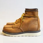 Italy Natural Leather Retro Work Boots for Men | Handmade Genuine Leather Ankle Boots | UNITYPUREMAX™ 4