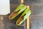 Women's Genuine Leather Tabi Flats | Handmade Slip-On Split Toe Shoes | UNITYPUREMAX™ 8
