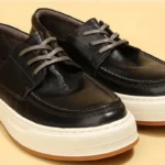 Handmade Washed Cowhide Leather Platform Sneakers for Men | Vintage Leather Casual Shoes | UNITYPUREMAX™ 6