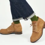 Brown Genuine Cow Suede Leather Chukka Boots for Men | Handmade British Style Boots | UNITYPUREMAX™ 5
