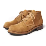 Brown Genuine Cow Suede Leather Chukka Boots for Men | Handmade British Style Boots | UNITYPUREMAX™ 7