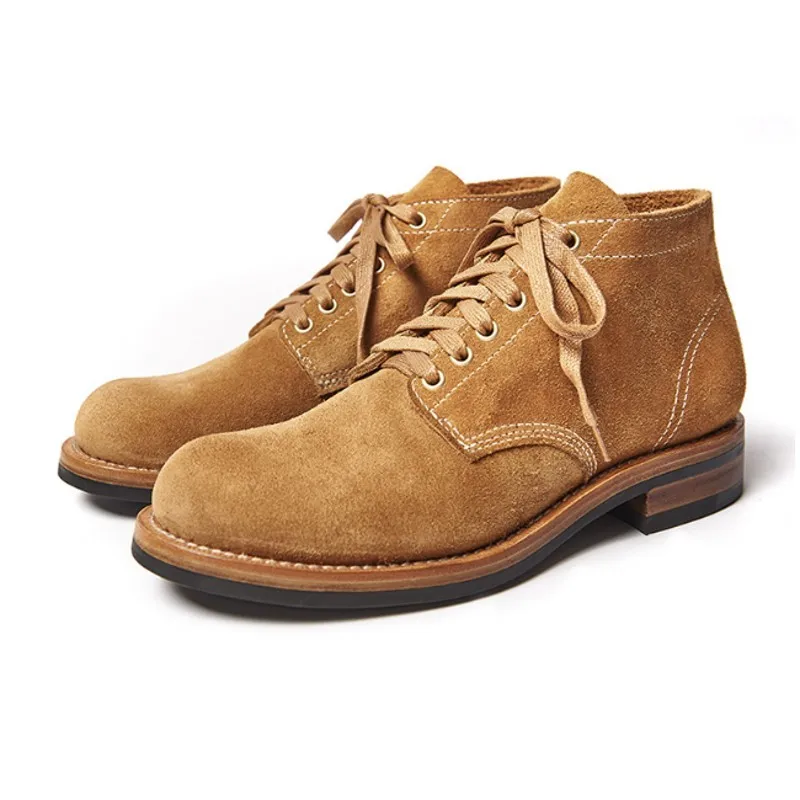 Brown Genuine Cow Suede Leather Chukka Boots for Men | Handmade British Style Boots | UNITYPUREMAX™ 7 Brown Genuine Cow Suede Leather Chukka Boots for Men | Handmade British Style Boots | UNITYPUREMAX™ 7