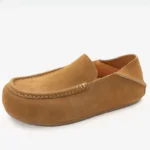 UNITYPUREMAX™ Men's Genuine Leather 2-Way Convertible Loafers | Suede Half-Dragging Slip-On Casual Shoes
