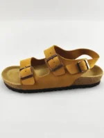 Handmade Cow Suede Leather Platform Sandals for Men | Retro Buckle Strap Comfort Sandals | UNITYPUREMAX™ 3