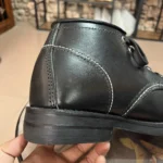 Handmade Italian Cowhide Leather Goodyear Welt Moc Toe Boots for Men | Heritage Work Boots | UNITYPUREMAX™ 5