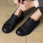 UNITYPUREMAX™ Men's Water-Washed Horsehide Derby Shoes | Hand-Sewn Genuine Leather Casual Lace-Up Shoes 4