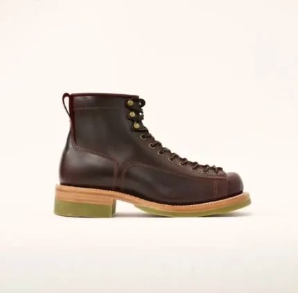 UNITYPUREMAX™ Men's Genuine Cowhide Leather Goodyear Welted Boots – Handcrafted Lace-Up Ankle Boots 14