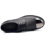 UNITYPUREMAX™ Men's Handcrafted Genuine Cow Leather Derby Shoes – Raised Sole Lace-Up Business Shoes 6